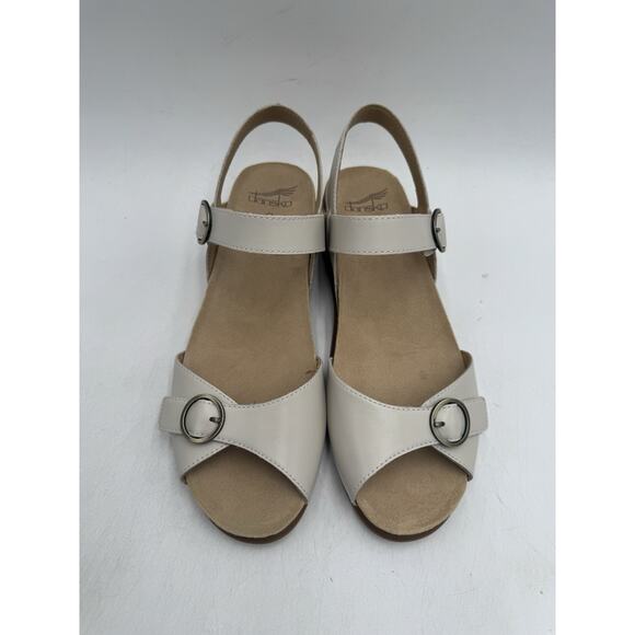 Danso CANDACE FULL GRAIN Women's NEW Sandal Ivory EU Size 40 - Picture 6 of 11